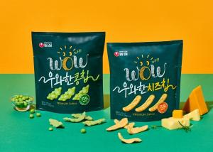 농심, 고단백 ‘우와한 콩칩‧치즈칩’ 출시