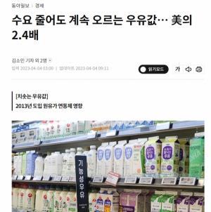 [팩트체크] 우유 가격과 관련한 오해와 진실