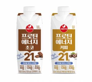 서울우유, ‘프로틴에너지 2종’ 출시